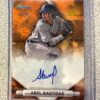 2023 Bowman Sterling Abel Bastidas Orange Refractor On Card Auto /75 Tigers