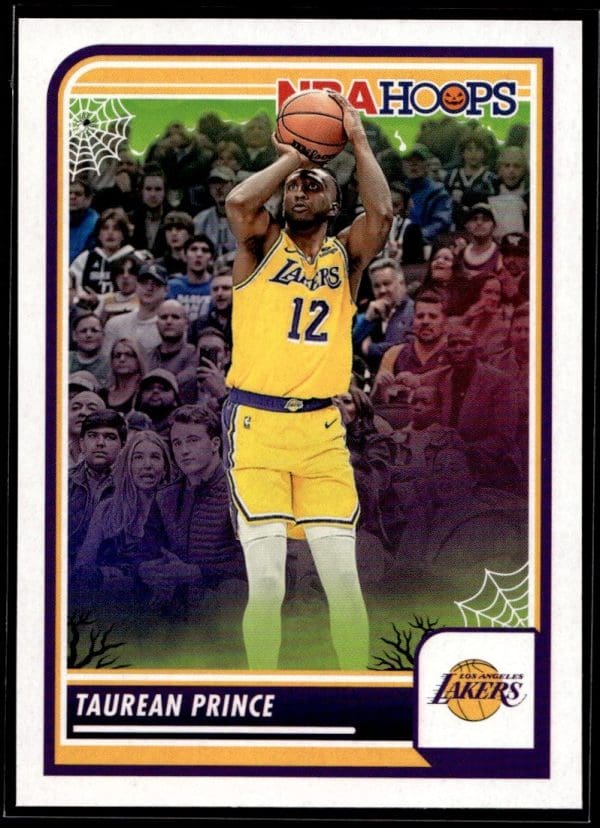 624445b936c84bfea49bb66f0d5580c1_front 2023 Panini Haunted Hoops Taurean Prince
