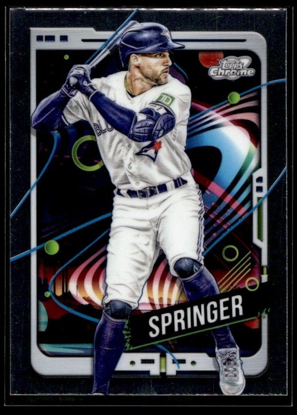 8cea183fef914a17935b5a5d83cff2a3_front 2024 Topps Chrome Cosmic George Springer
