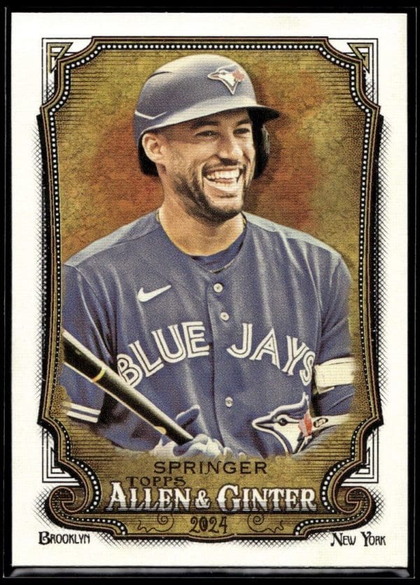 93eaeaaff76946a8bbc9de9901ae216b_front 2024 Topps Allen & Ginter George Springer