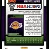 2023 Panini Haunted Hoops Maxell Lewis