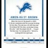 2024 Donruss Elite Amon-Ra St. Brown