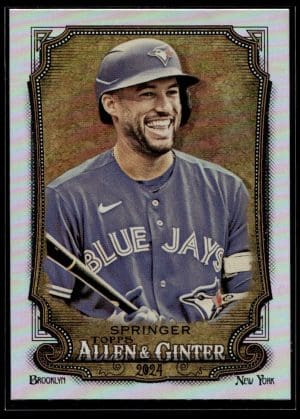 b207db87f96e42e8a1ace351512d410a_front 2024 Topps Allen & Ginter George Springer