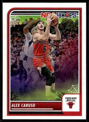 b7b05721c73d4df0a5a0e25da5eb277d_front 2023 Panini Haunted Hoops Alex Caruso