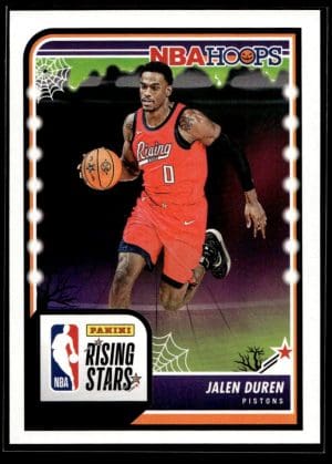 ba30fe04f1864607aaf7ca6bd183919d_front 2023 Panini Haunted Hoops Jalen Duren