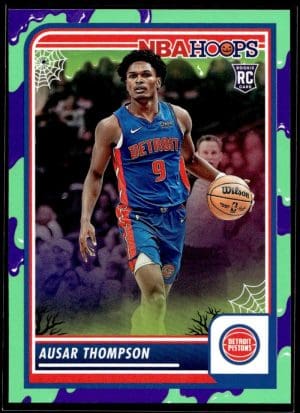 d4374dde5b9d4a03ac50a5425f71dd48_front 2023 Panini Haunted Hoops Ausar Thompson