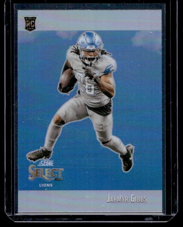 2023 Panini Select Score Throwback Jahmyr Gibbs