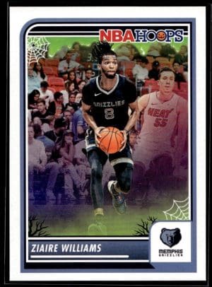 e4797a4901bb4d2680374c386025fe1c_front 2023 Panini Haunted Hoops Ziaire Williams