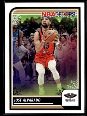 ee1ff35a99fc42da98716307faaabd61_front 2023 Panini Haunted Hoops Jose Alvarado