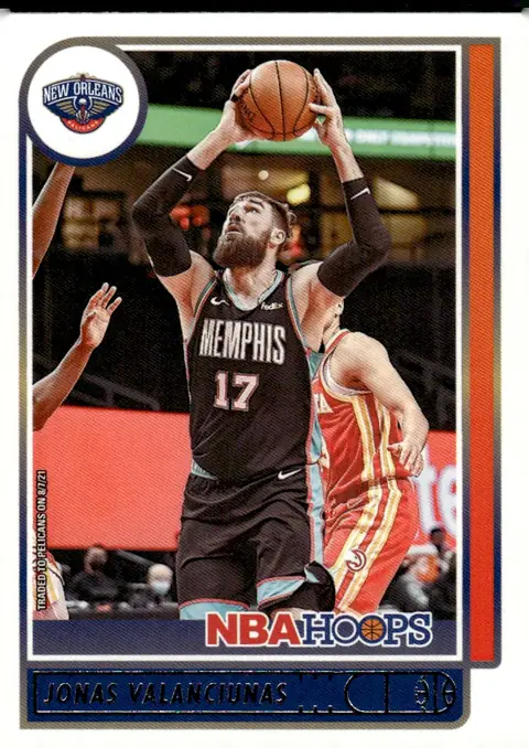 2021-22 NBA Hoops #152 Jonas Valanciunas