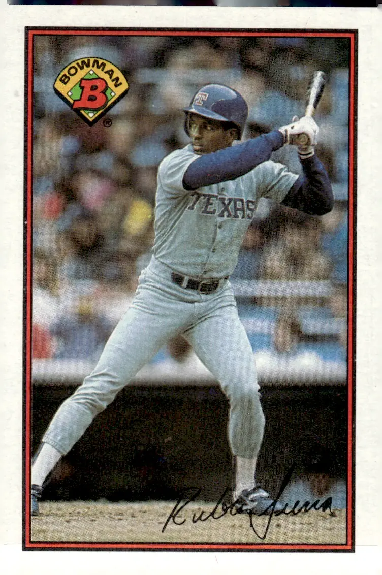 1989 Bowman #235 Ruben Sierra (front)