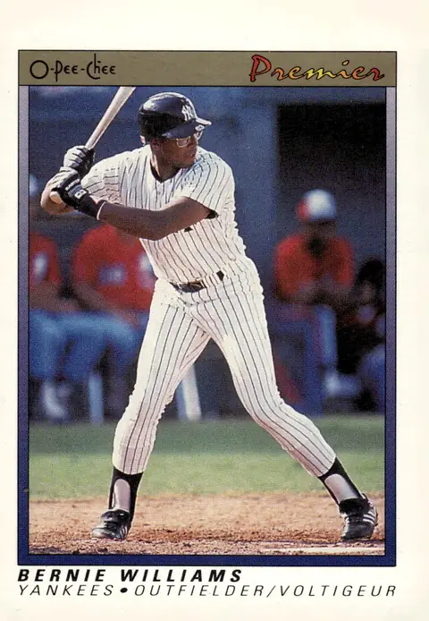 1991 O-Pee-Chee Premier #128 Bernie Williams