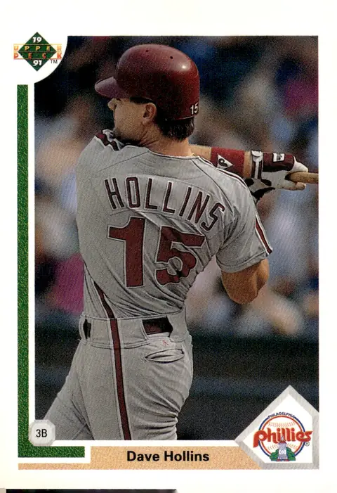 1991 Upper Deck #518 Dave Hollins
