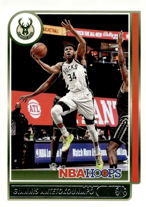2021-22 NBA Hoops #103 Giannis Antetokounmpo