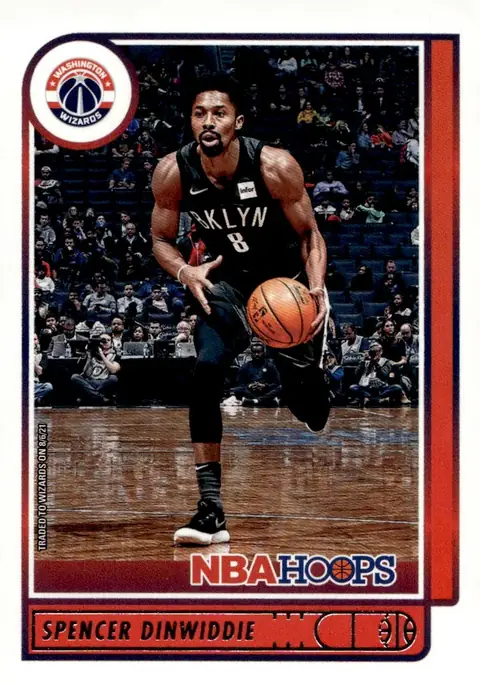 2021-22 NBA Hoops #200 Spencer Dinwiddie