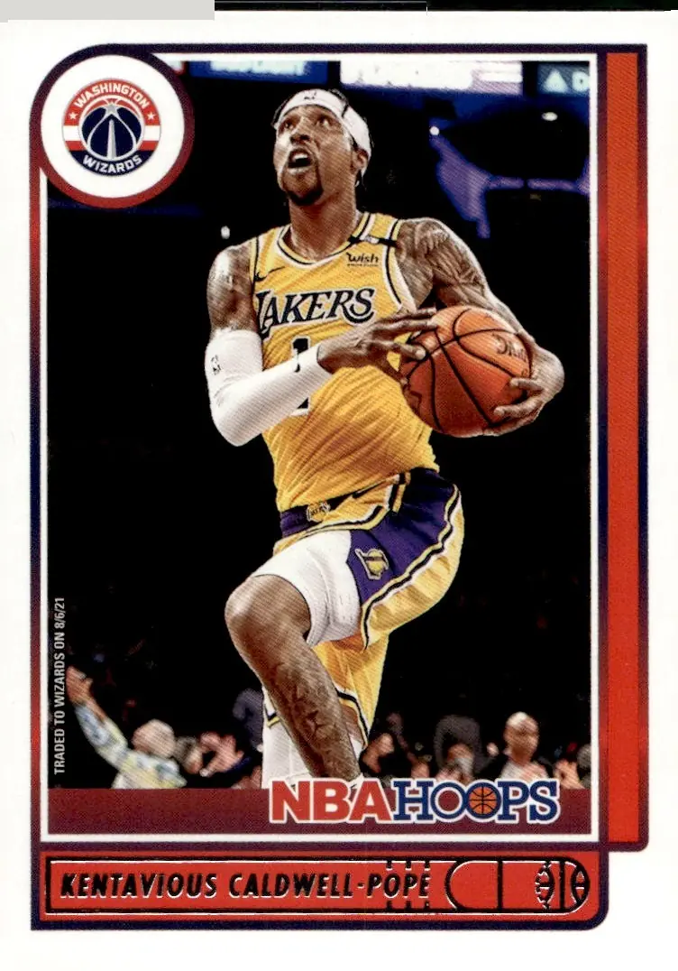 2021-22 NBA Hoops #176 Kentavious Caldwell-Pope (front)