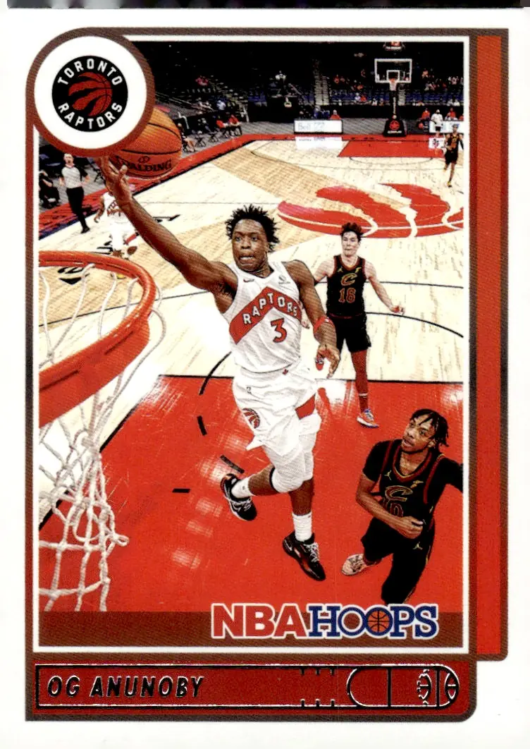2021-22 NBA Hoops #99 OG Anunoby (front)