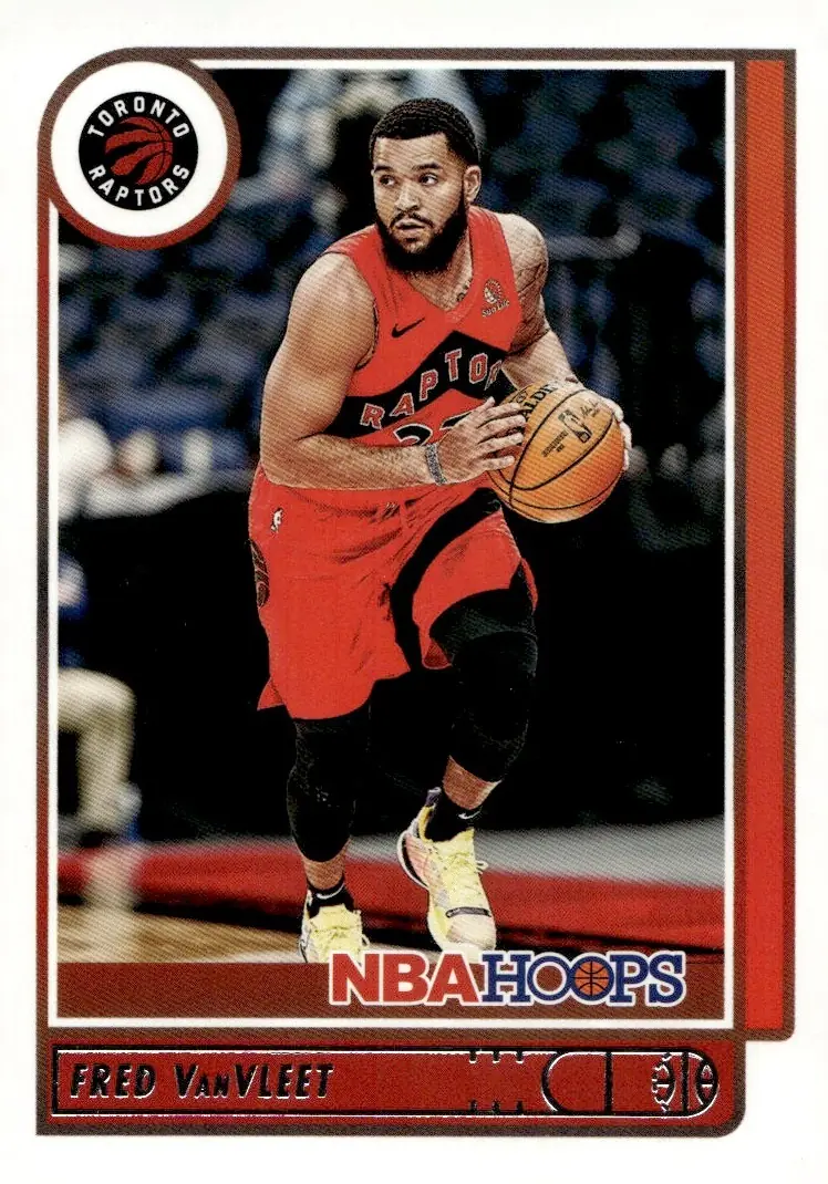 2021-22 NBA Hoops #69 Fred VanVleet (front)