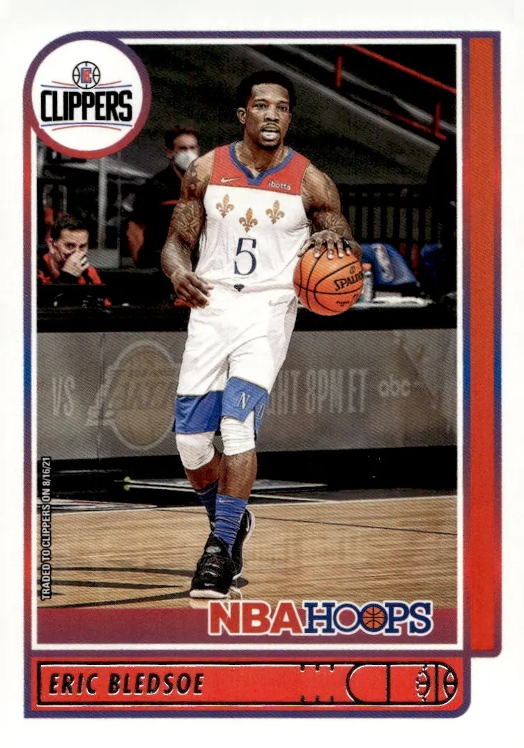 2021-22 NBA Hoops #104 Eric Bledsoe (front)