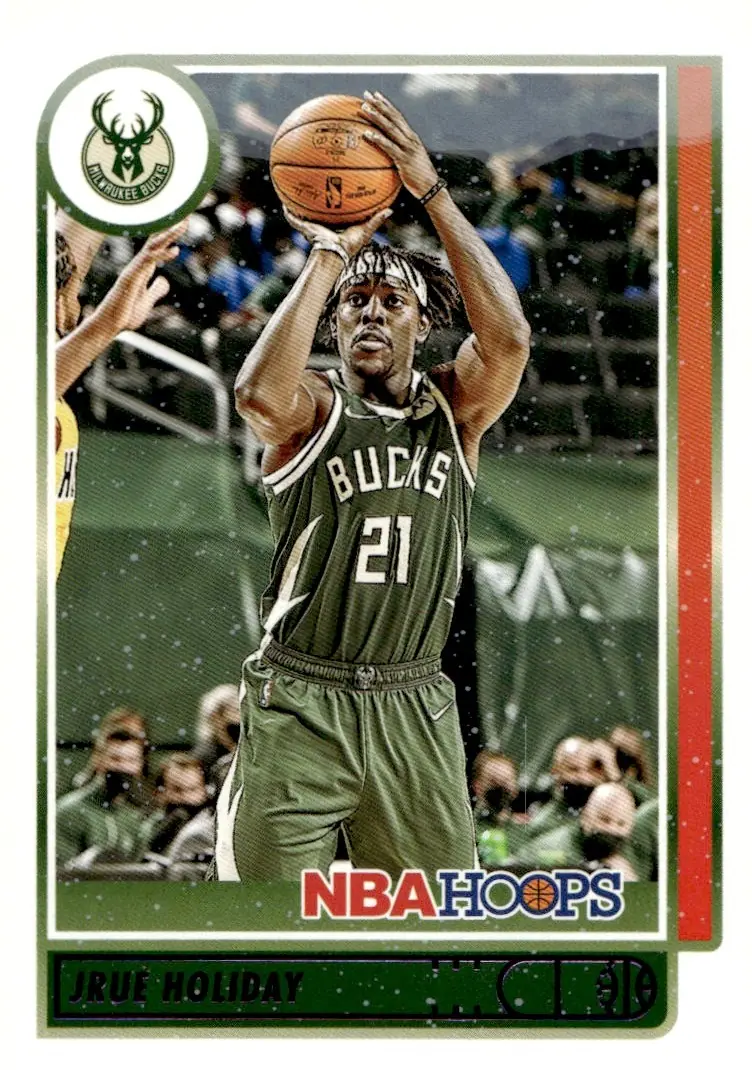 2021-22 NBA Hoops #113 Jrue Holiday (front)