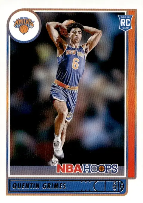 2021-22 NBA Hoops #206 Quentin Grimes