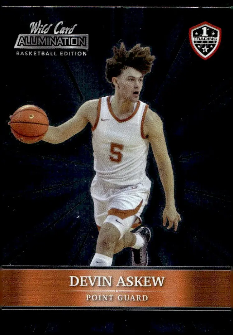 2022 Wild Card Alumination Basketball Edition #ABC-22 Devin Askew (front)