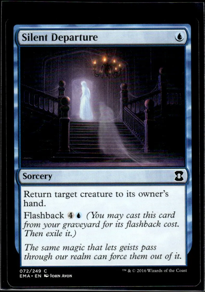 2016 Eternal Masters (EMA) #072/249 Silent Departure (front)