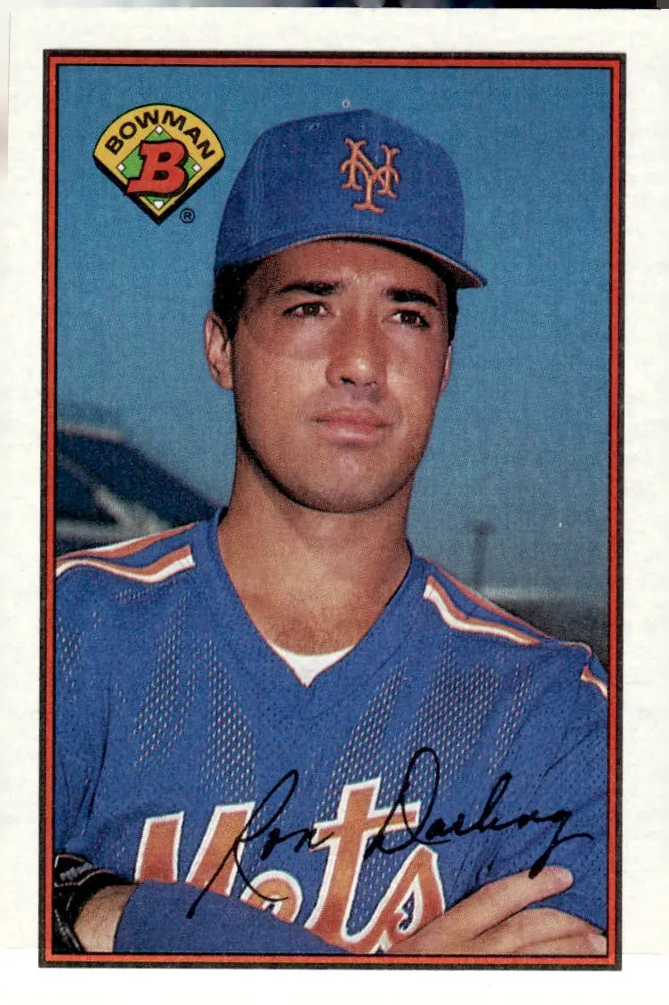 1989 Bowman #372 Ron Darling (front)