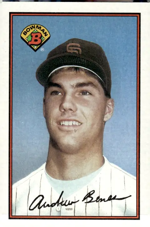 1989 Bowman #448 Andy Benes