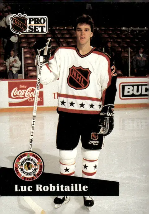 1991-92 Pro Set #286 Luc Robitaille