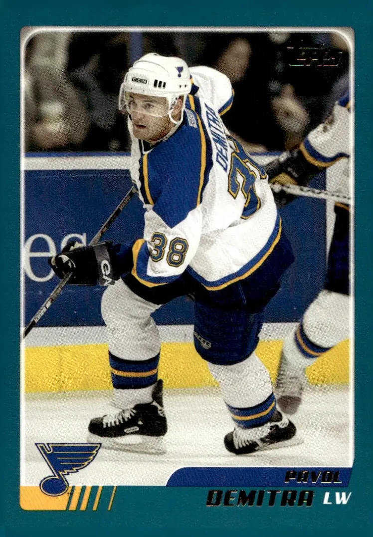 2003-04 Topps #143 Pavol Demitra (front)