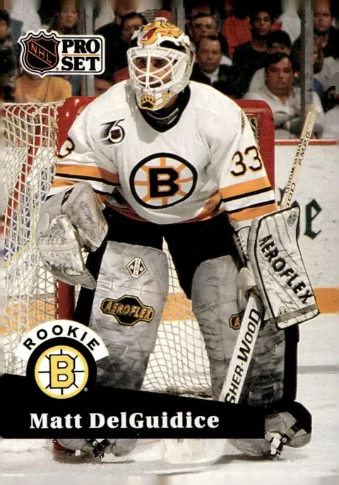 1991-92 Pro Set #521 Matt DelGuidice