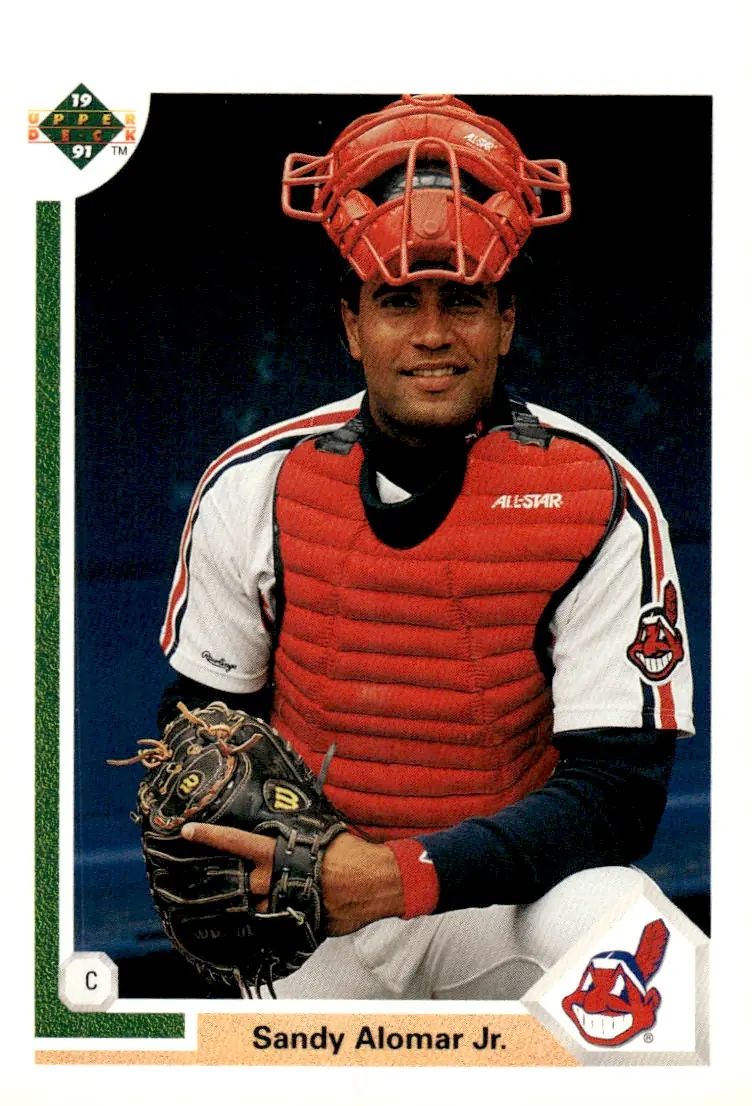 1991 Upper Deck #144 Sandy Alomar Jr. (front)