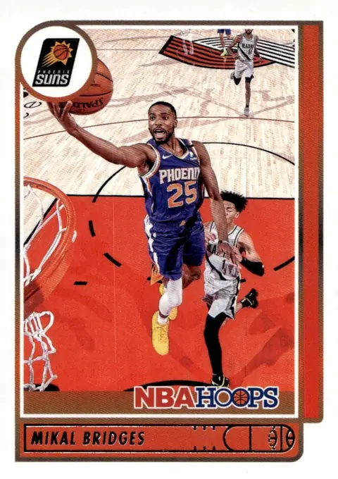 2021-22 NBA Hoops #16 Mikal Bridges