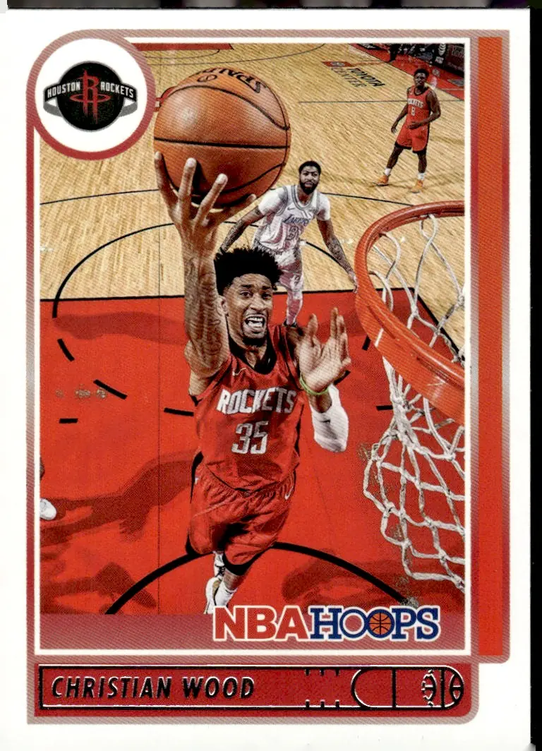 2021-22 NBA Hoops #134 Christian Wood (front)