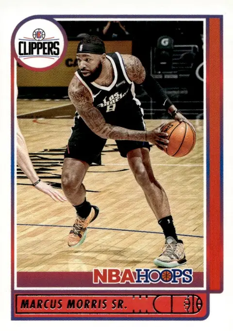 2021-22 NBA Hoops #106 Marcus Morris Sr.
