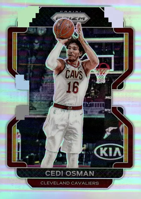 2021-22 Panini Prizm Basketball #60 Cedi Osman – Silver Prizm