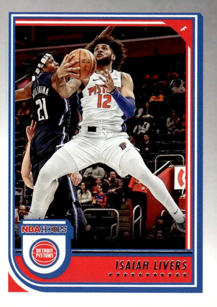 2022-23 NBA Hoops #65 Isaiah Livers (front)
