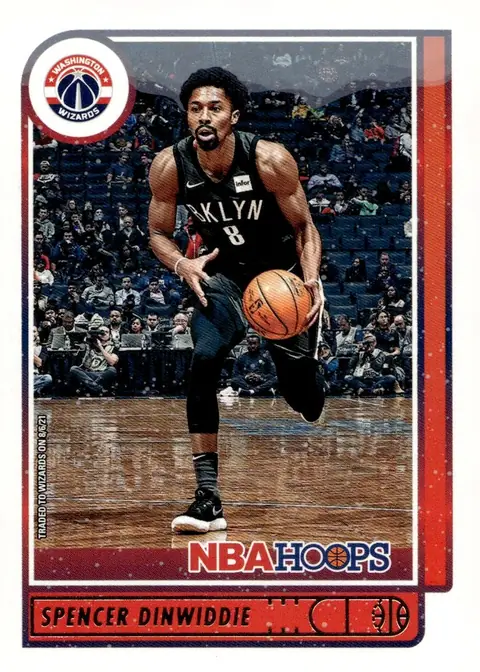 2021-22 NBA Hoops #200 Spencer Dinwiddie