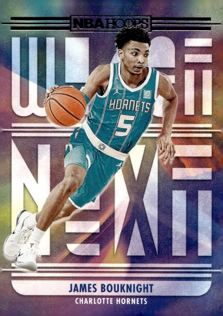 2021-22 NBA Hoops #11 James Bouknight (front)