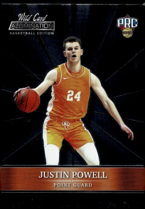 2021-22 Wild Card Alumination Basketball Edition #ABC-48 Justin Powell