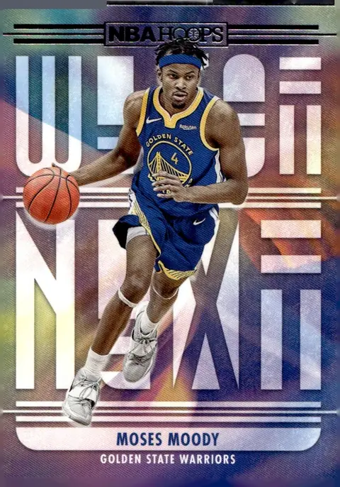 2021-22 NBA Hoops #14 Moses Moody