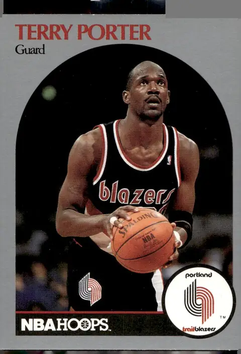 1990-91 NBA Hoops #249 Terry Porter
