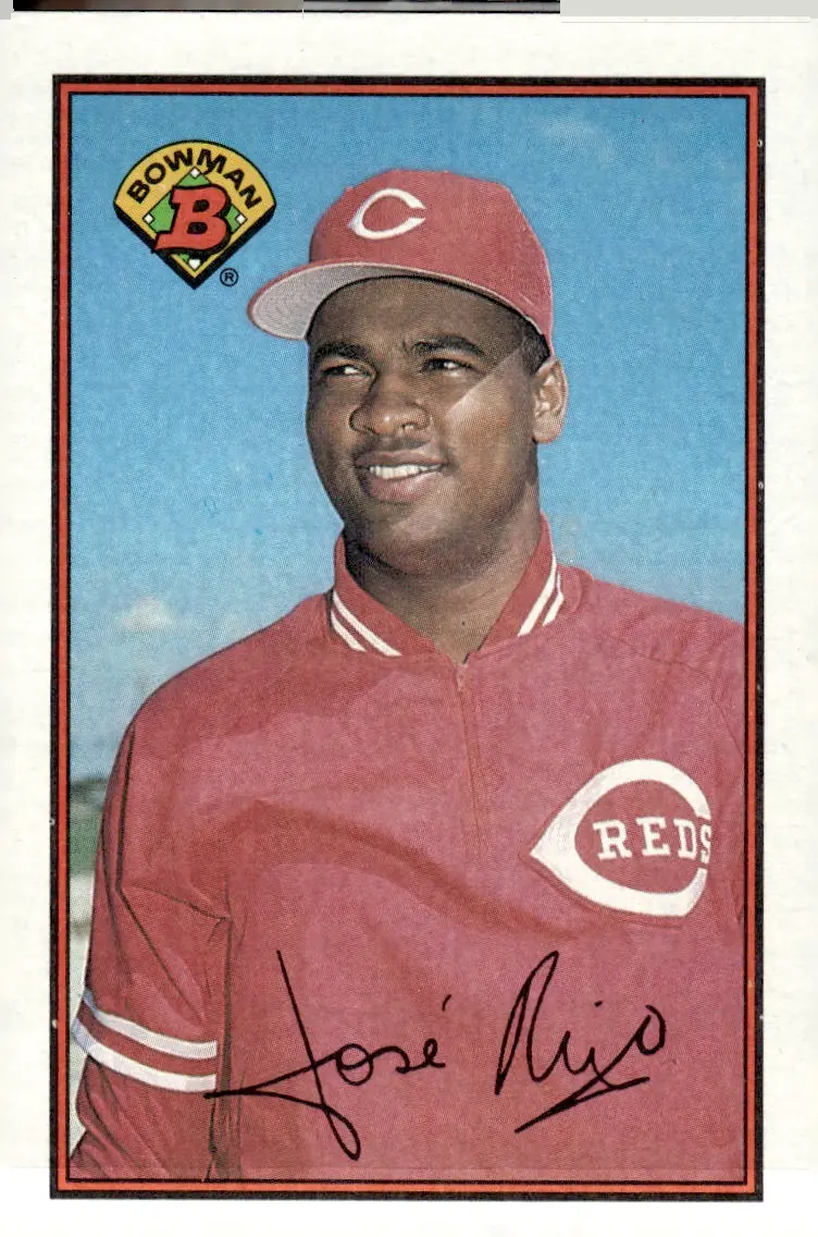 1989 Bowman #300 Jose Rijo (front)