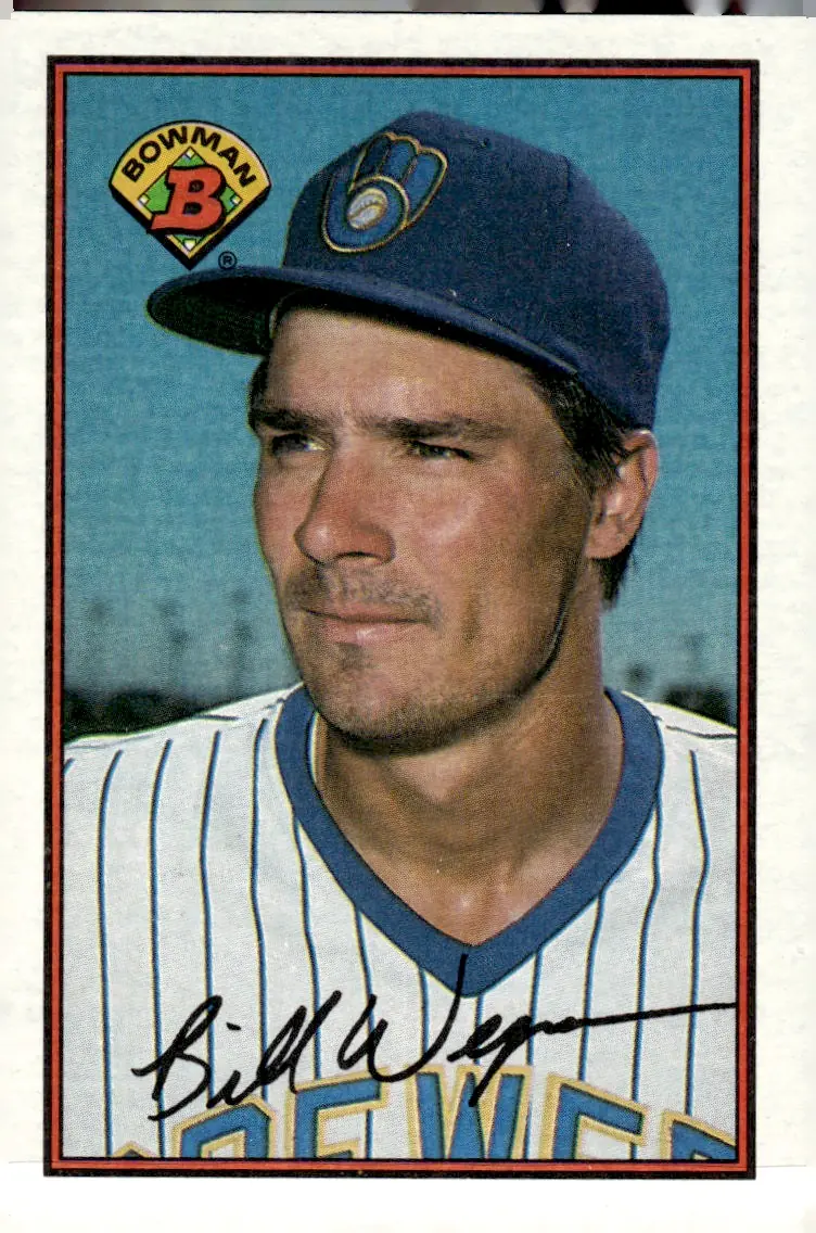 1989 Bowman #135 Bill Wegman (front)