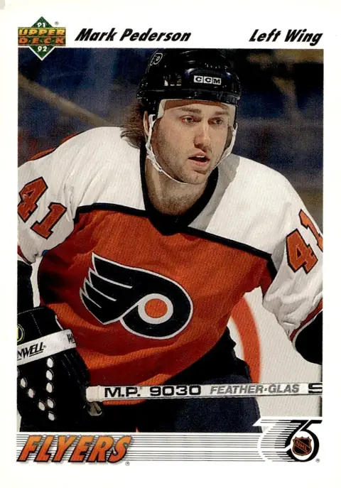 1991-92 Upper Deck #363 Mark Pederson