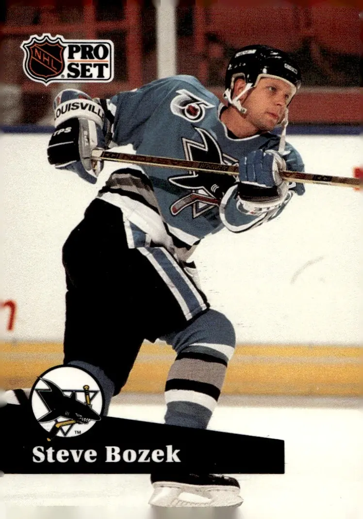 1991-92 Pro Set (Series 2) #486 Steve Bozek (front)