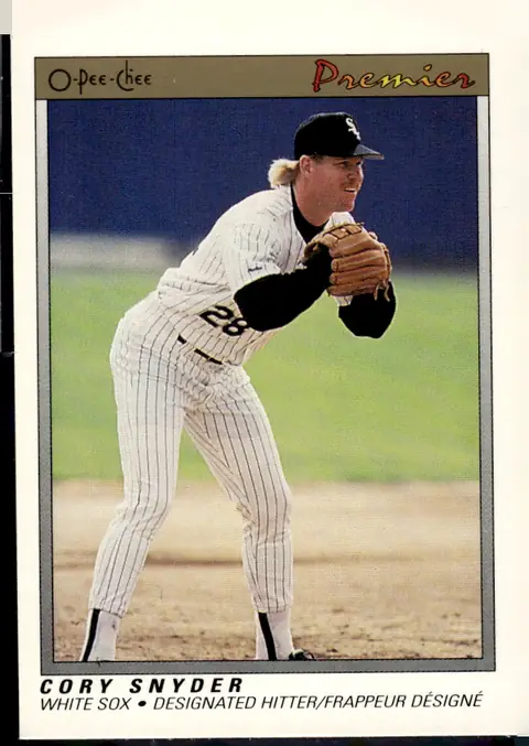 1991 O-Pee-Chee Premier #113 Cory Snyder