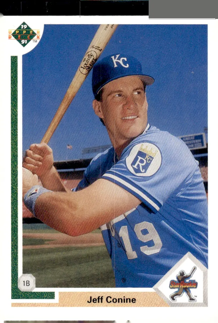 1991 Upper Deck #27 Jeff Conine (front)
