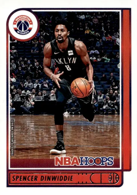 2021-22 NBA Hoops #200 Spencer Dinwiddie